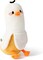 Banana Duck Plush Pillow Duck Stuffed Animal Cute Banana Plushie for Girls and Boys White 19.7"